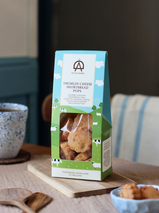 Drumlin cheese shortbread pops